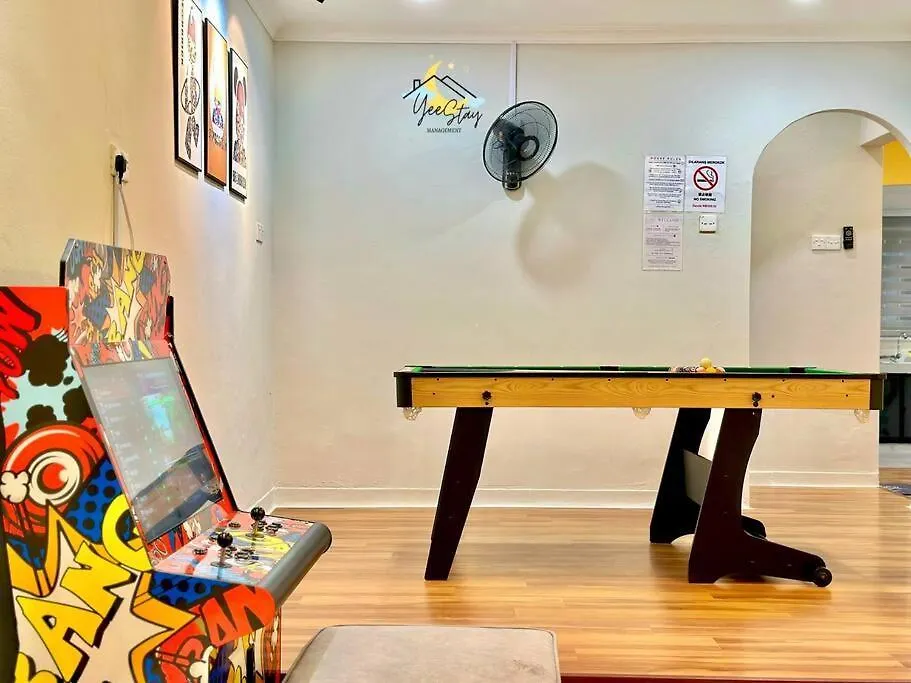 Semesterbostad Kampung8 17Pax Snooker Arcade Villa Malacca Malaysia